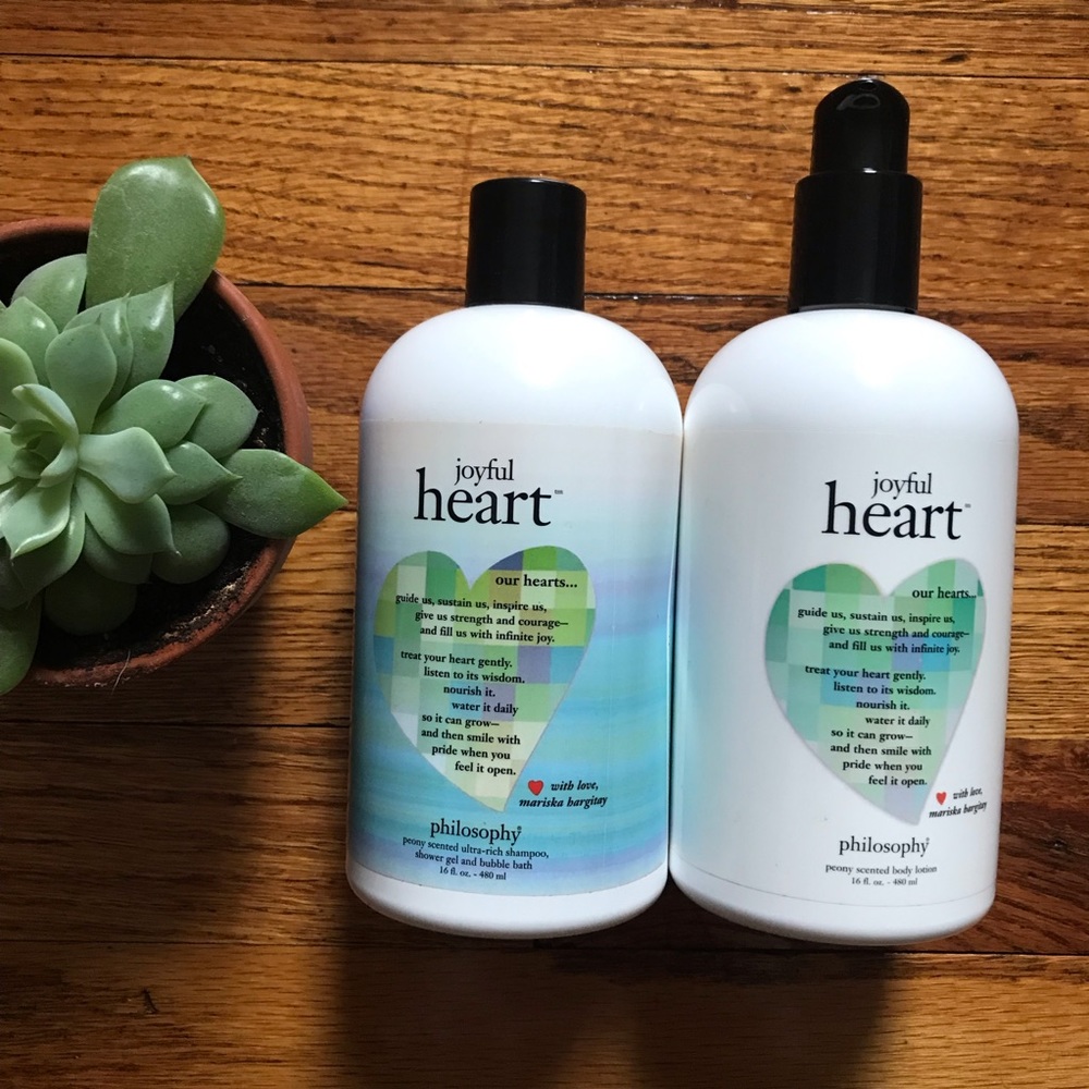 Philosophy NEW Joyful Heart Set -Shower Gel/lotion